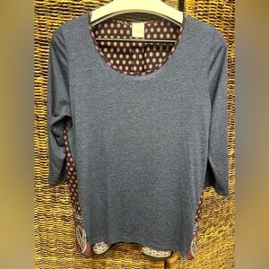 Kaileigh- Size:Medium Women's Blue‎ Top, Pre-Owned